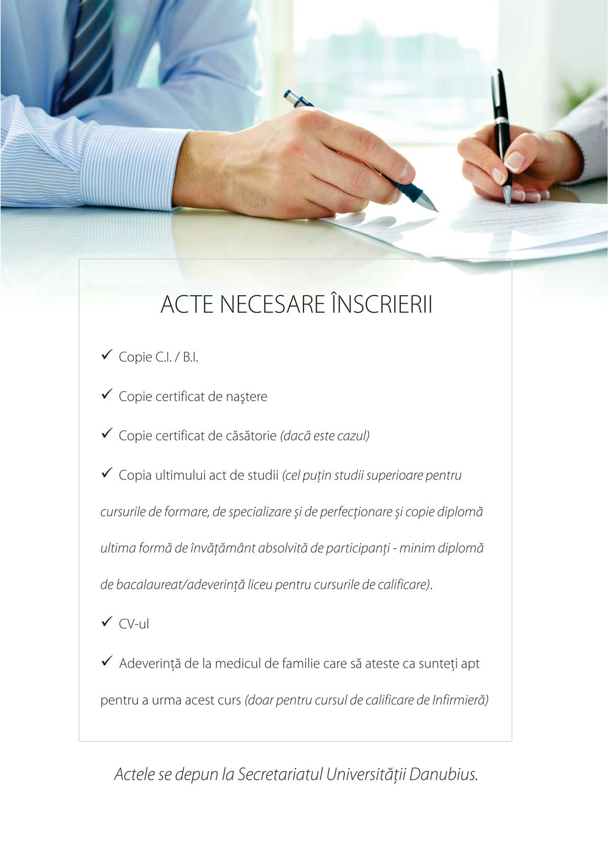 Pliant cursuri de formare 2